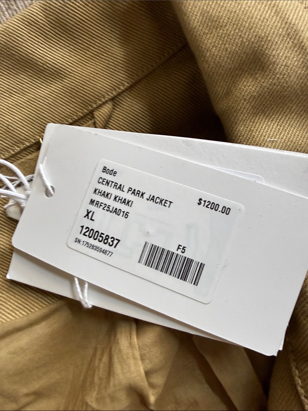 Men's Lightweight Tan Zip-Front Shirt Jacket - Picture 2 of 11